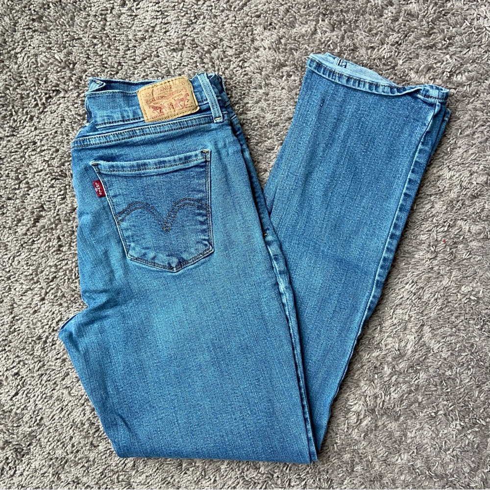 Levi’s 505 Straight Medium Wash Jeans Size 4